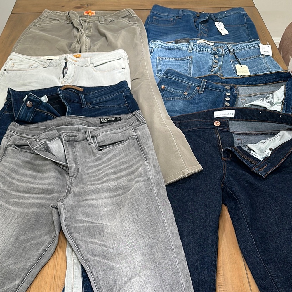 Pilcro Free People Joes Express 8 pair for 1